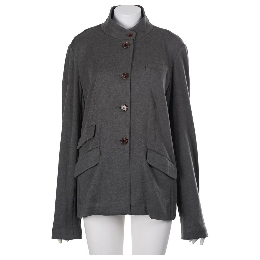 Sundance Blazer XL Green Wool Blend Knit Pockets Button Front Casual Jacket